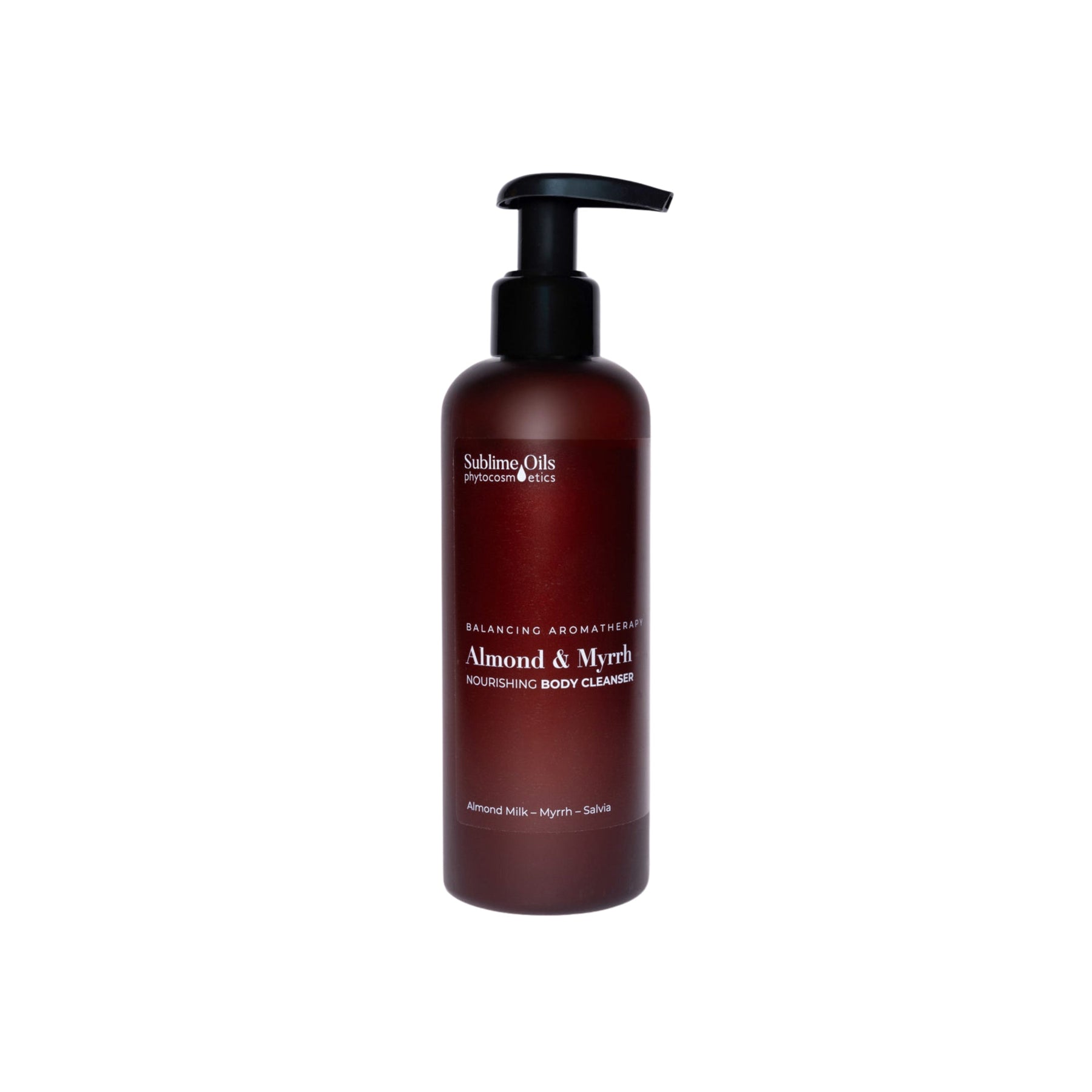 Nourishing almond and myrrh body cleanser