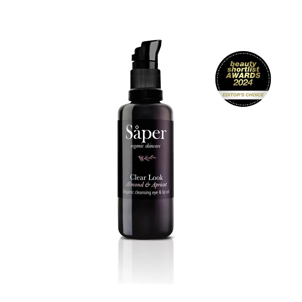 Almond and apricot with a transparent appearance